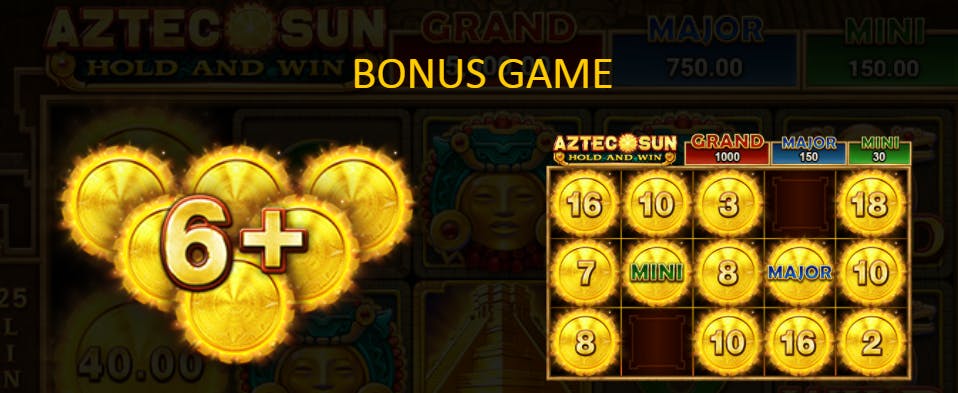 présentation du mode bonus de aztec sun booongo
