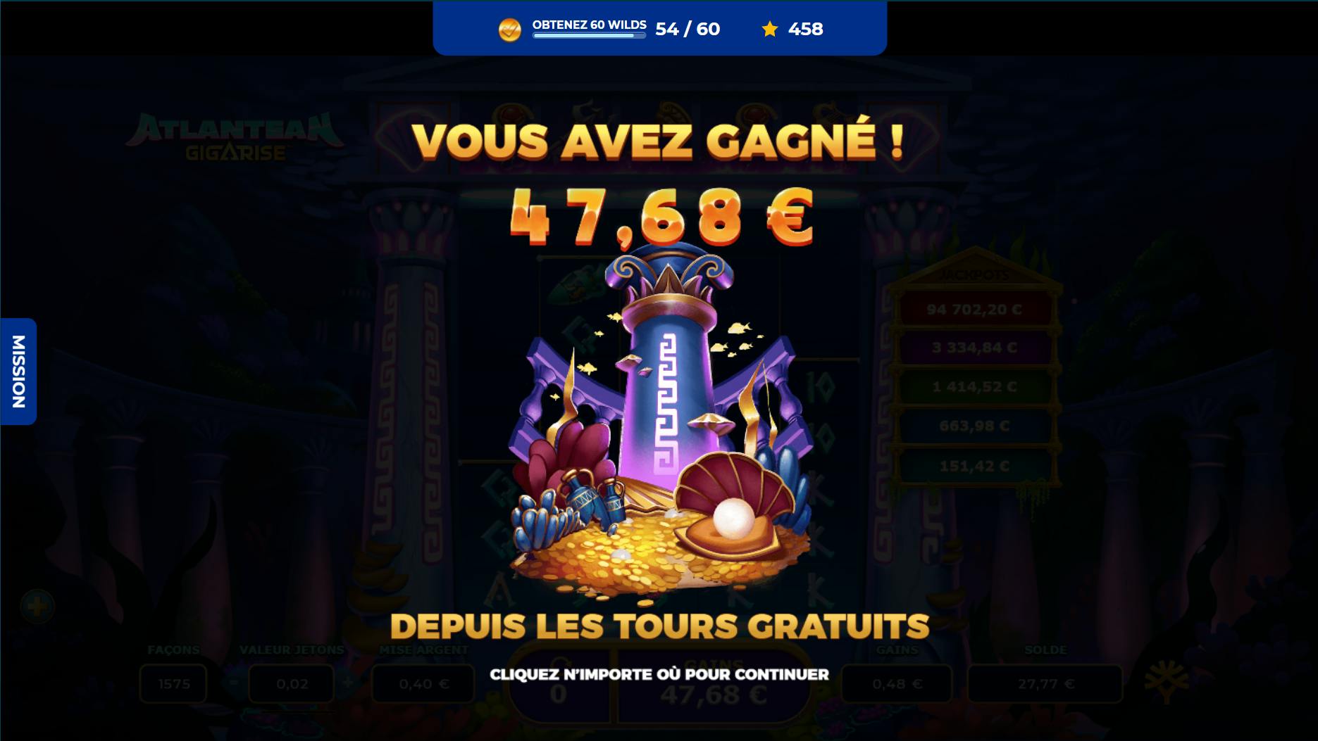 concours prince ali gameplay altlantean gigarise