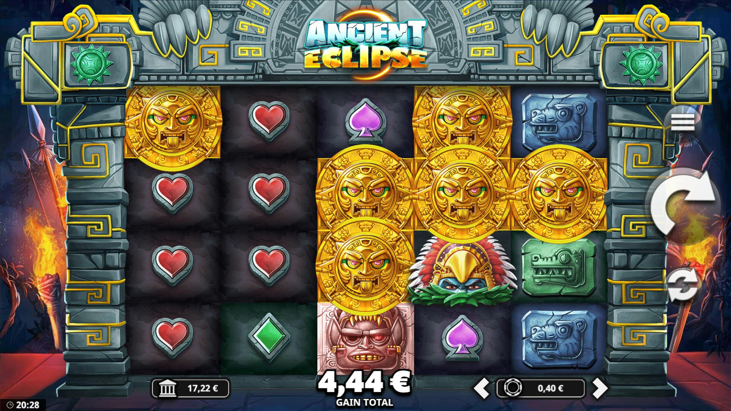 ancient eclipse gameplay sticky wilds casino