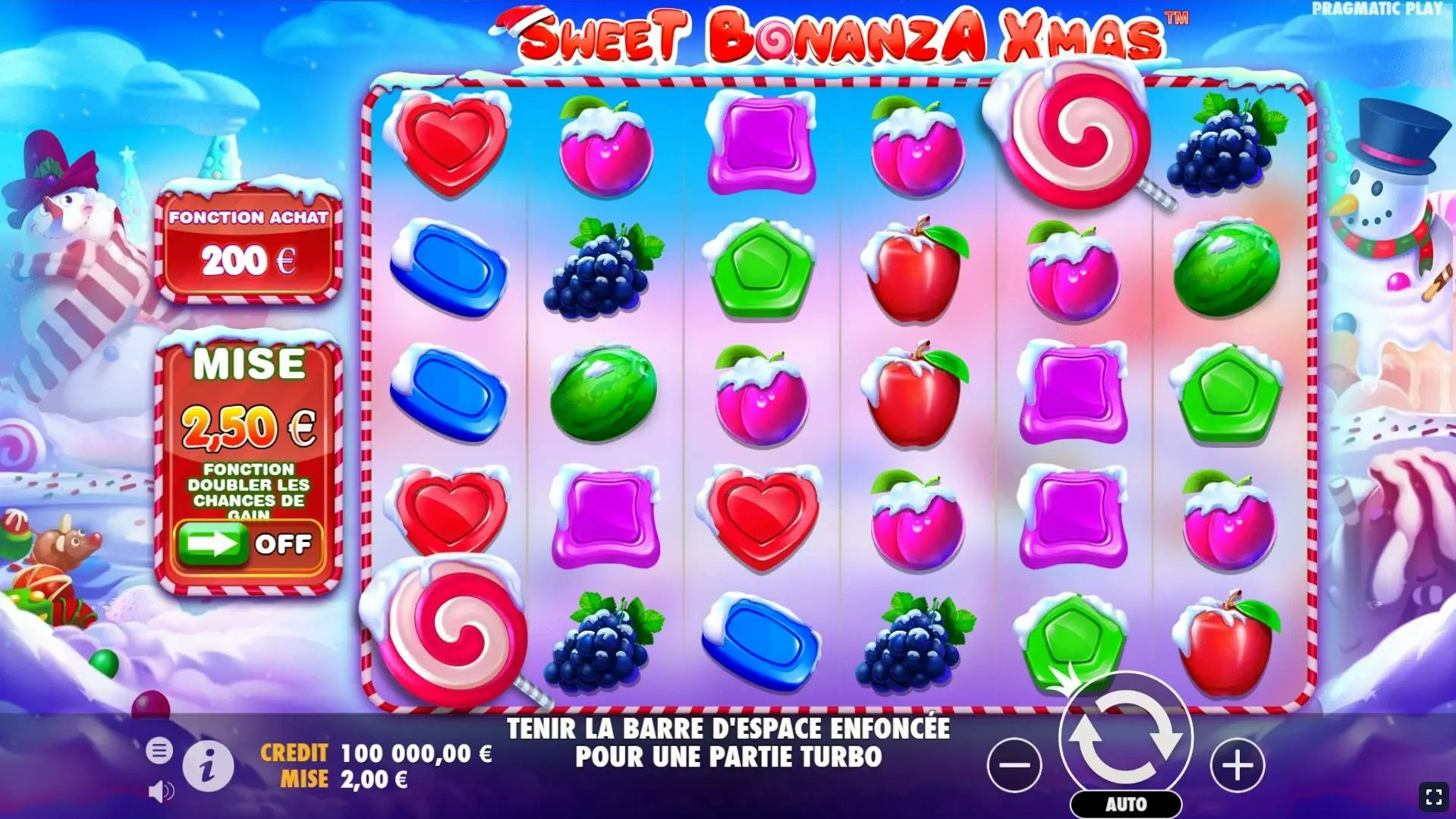 sweet bonanza xmas gameplay de pragmatic play