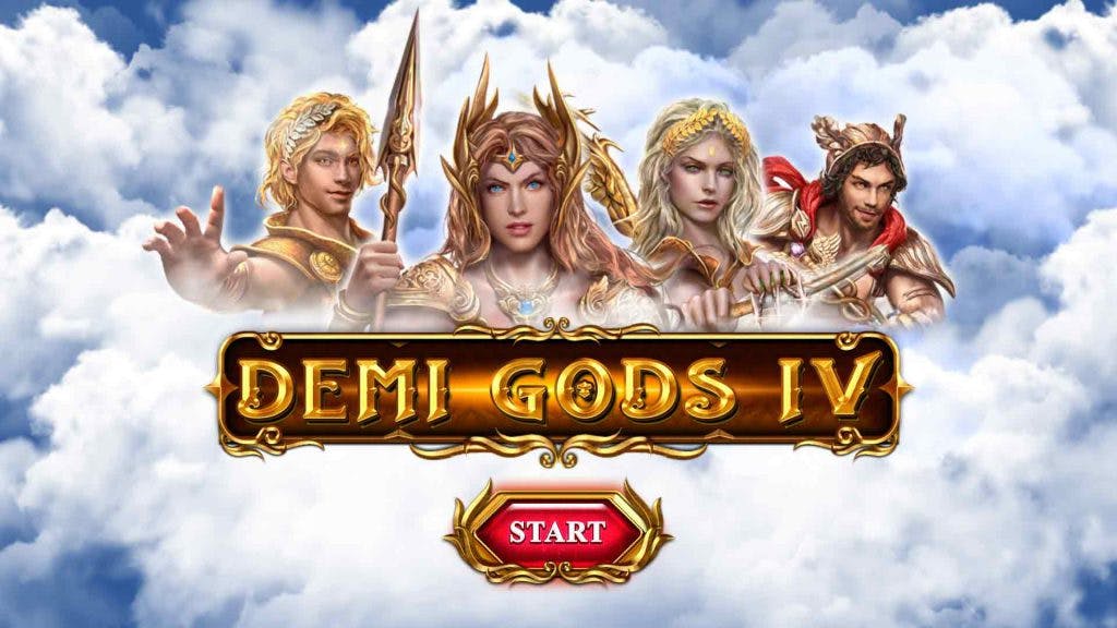 spinomenal affiche publicitaire de la nouvelle slot demi gods iv