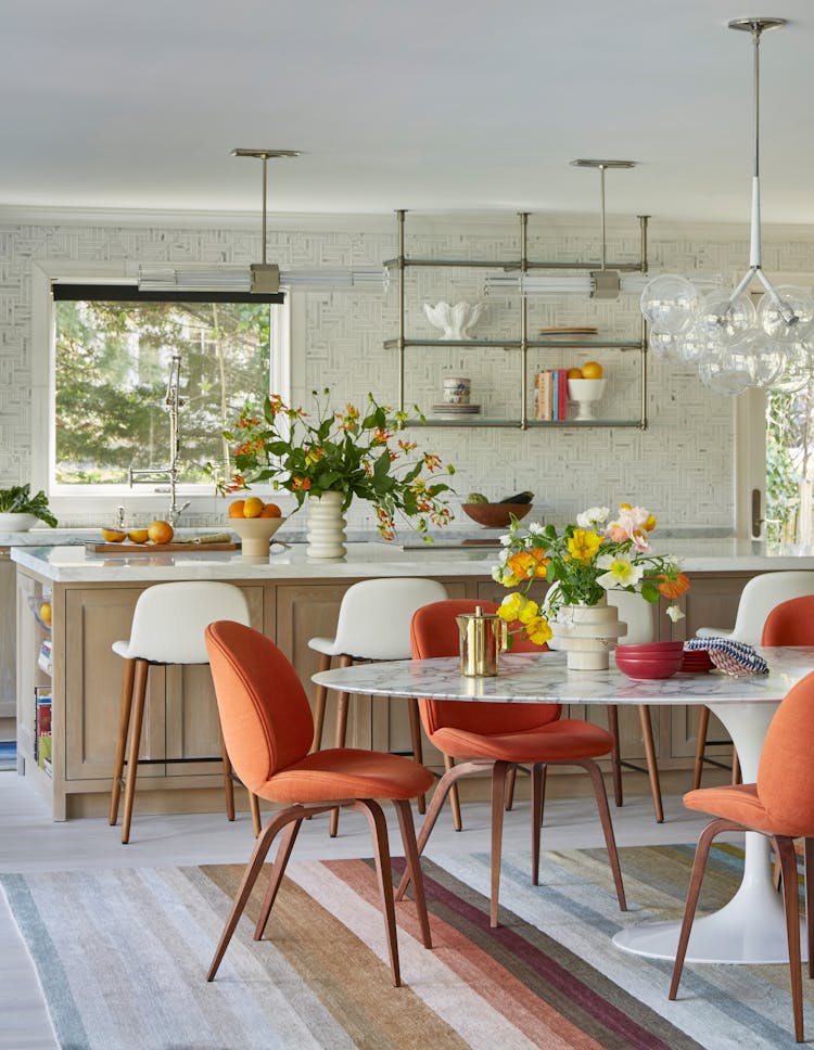 KA-Murphy-Interior-Design-New-York-Project-Gold-Coast-Redux-Kitchen-Table-and-Island