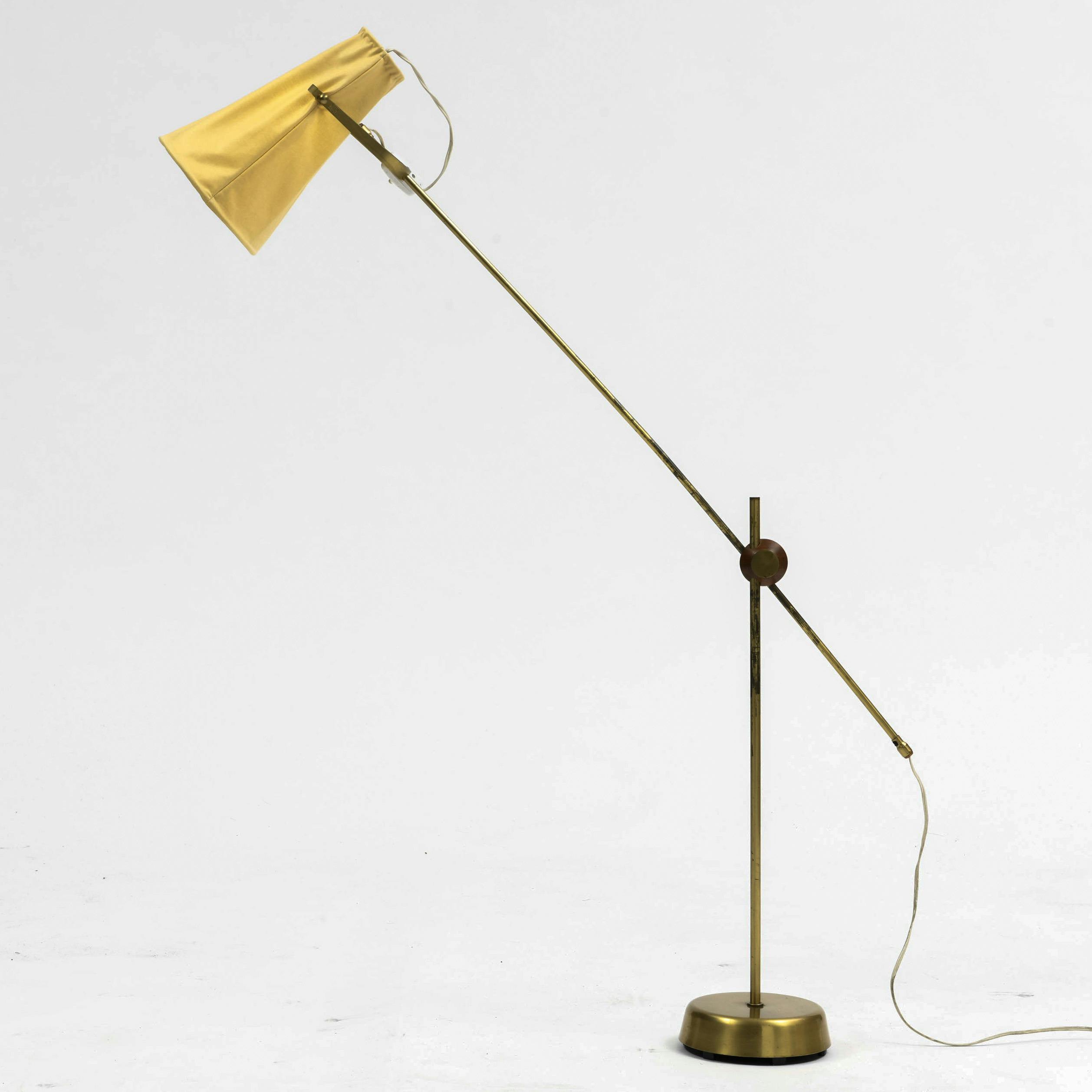 1 HANS BERGSTRÖM, golvlampa, 1950-tal
