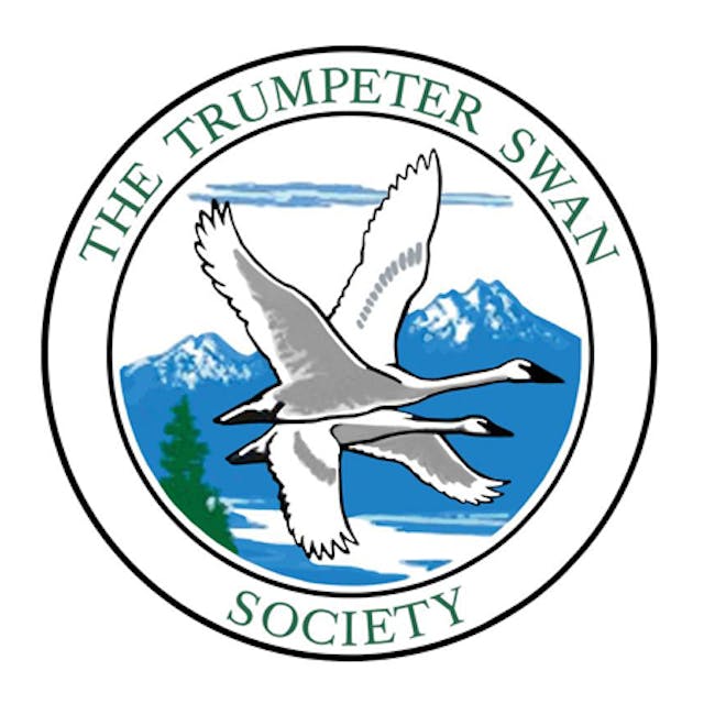 logo for The Trumpeter Swan Society