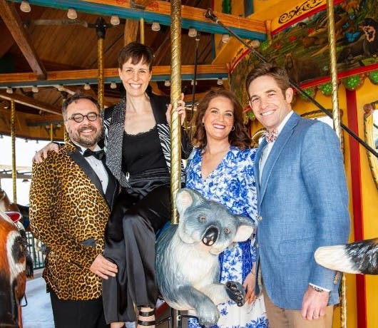 From left, 2021 Honorary Co-Chairs Todd and Nancy LaSala and Tracy and Jeff Dillon.