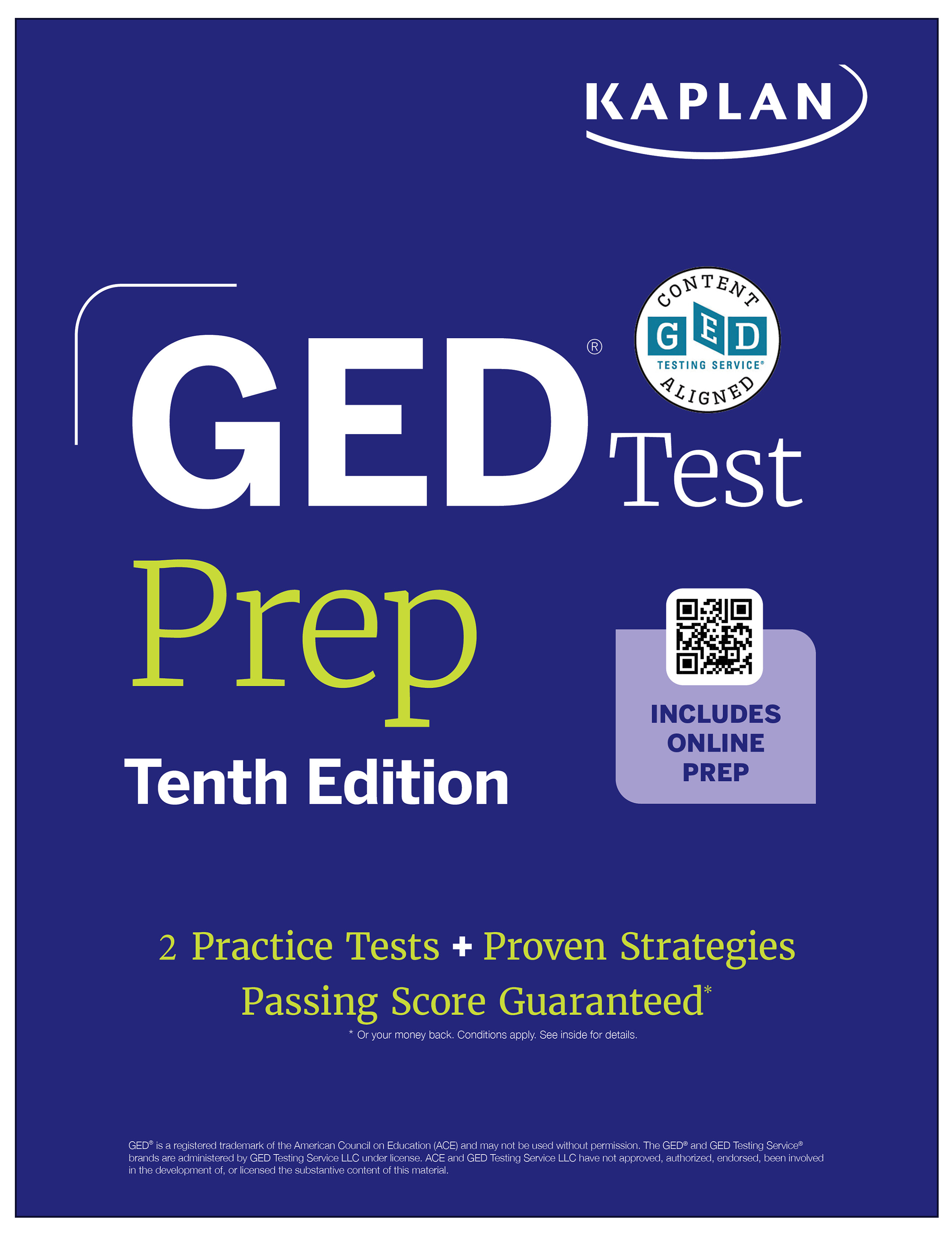 GED Test Prep Tenth Edition