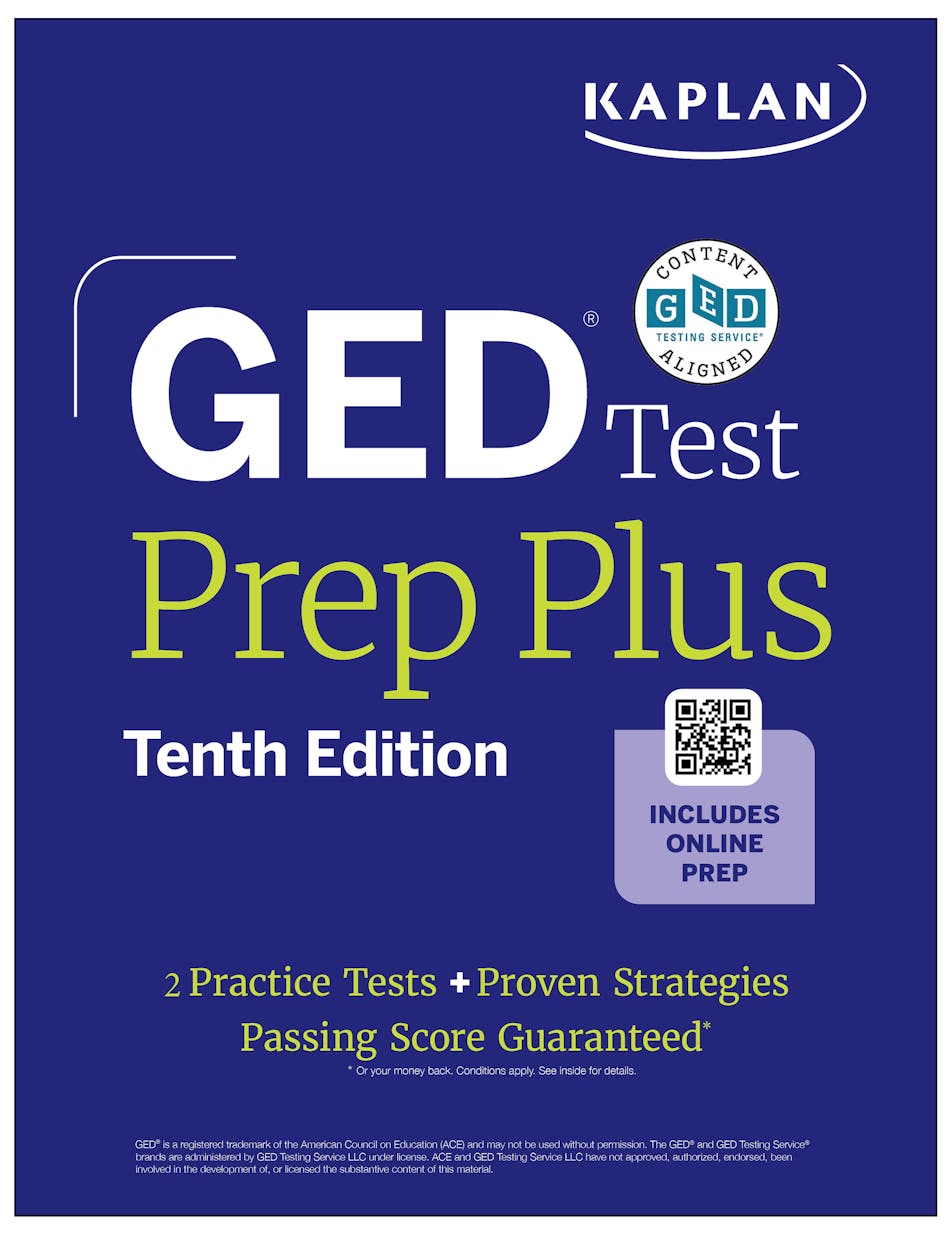 GED Test Prep Plus Tenth Edition