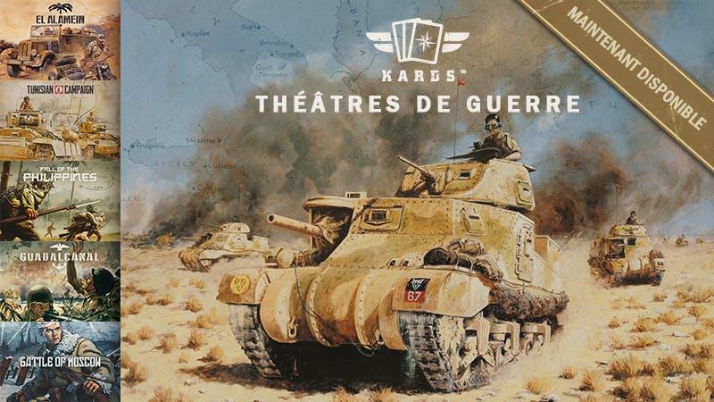 Théâtres De Guerre Maintenant Disponible Le Jeu De Cartes De La