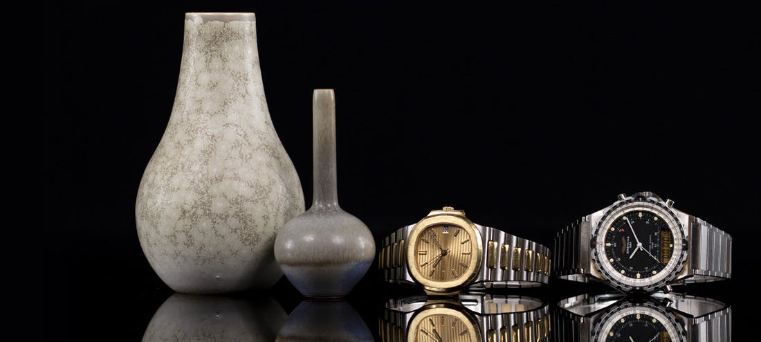 watches and vases