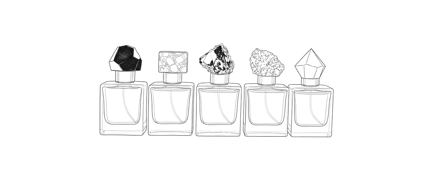 bottles in 2d outline