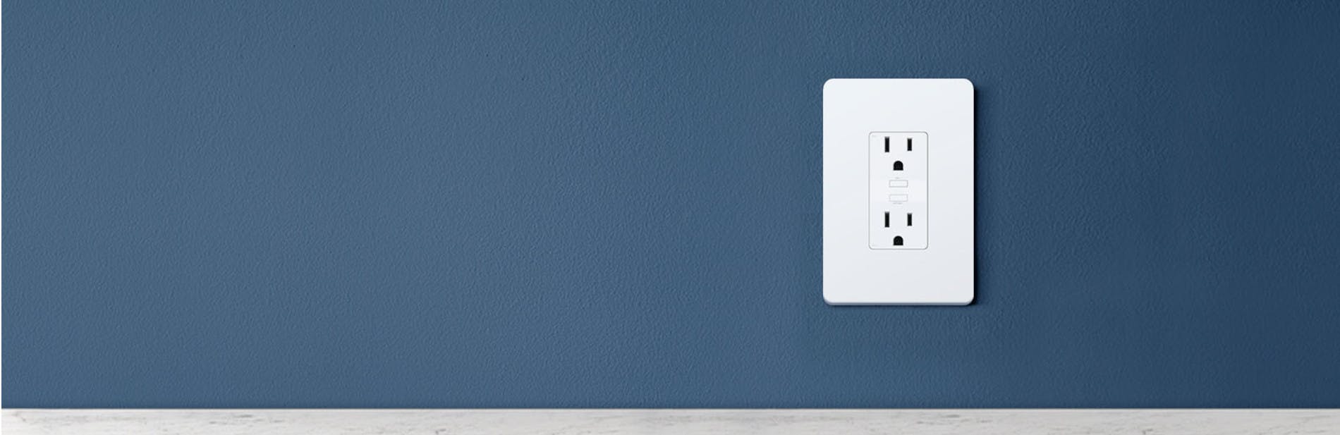 SIMPLE TOUCH Indoor WiFi Smart Plug with Single Grounded Outlet