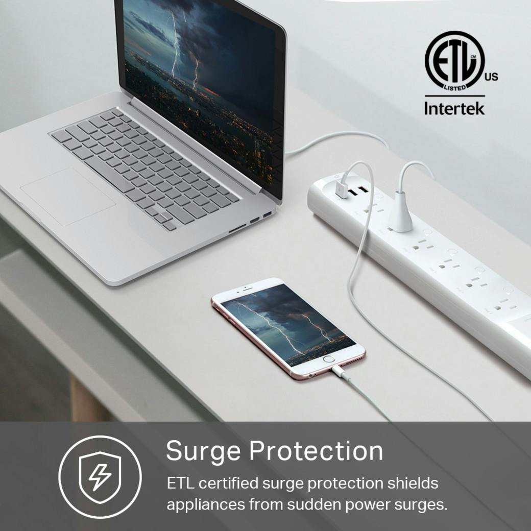 Kasa Smart WiFi Power Strip, 6Outlets Kasa Smart