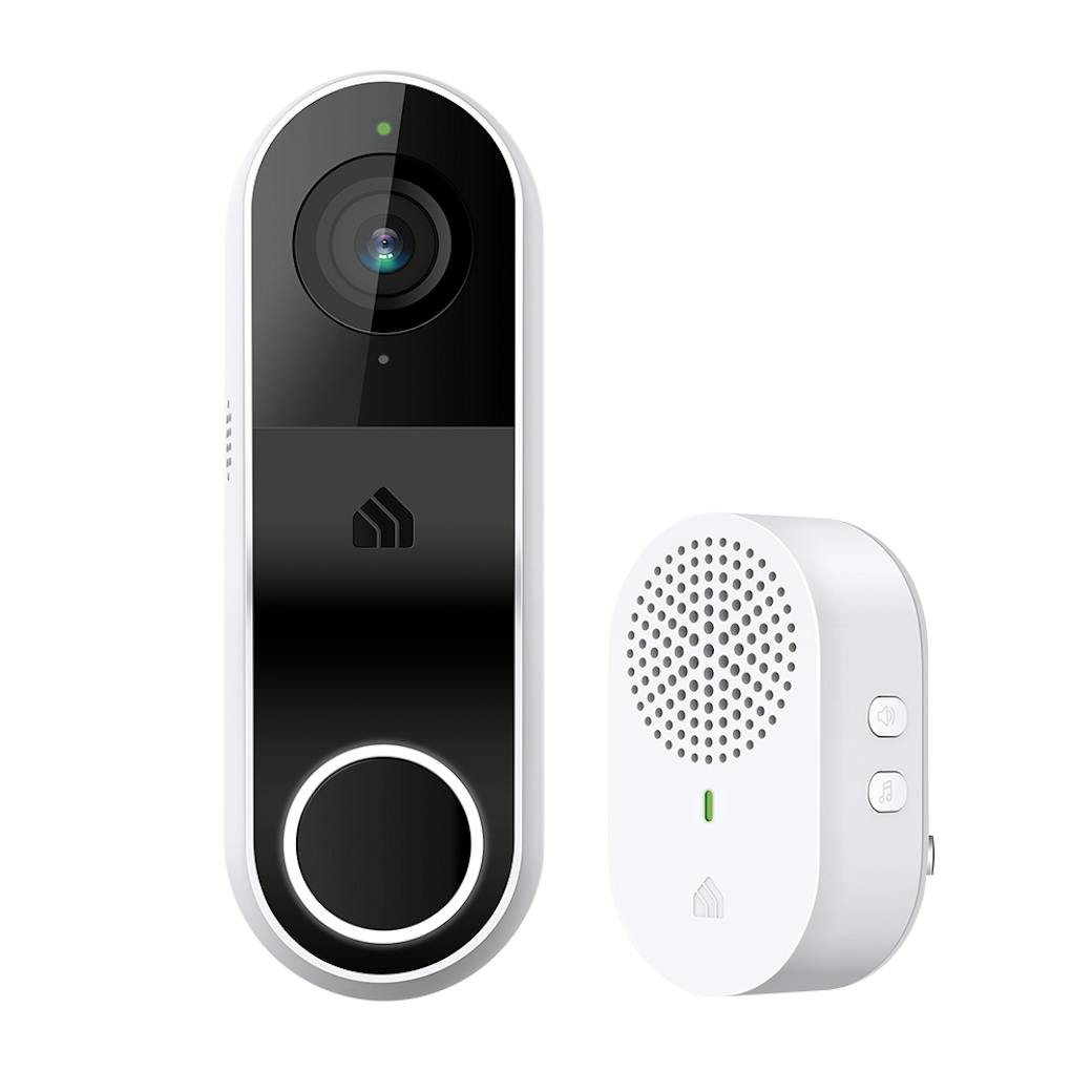 Kasa Smart Video Doorbell Hardwired with Chime, 2K Resolution
