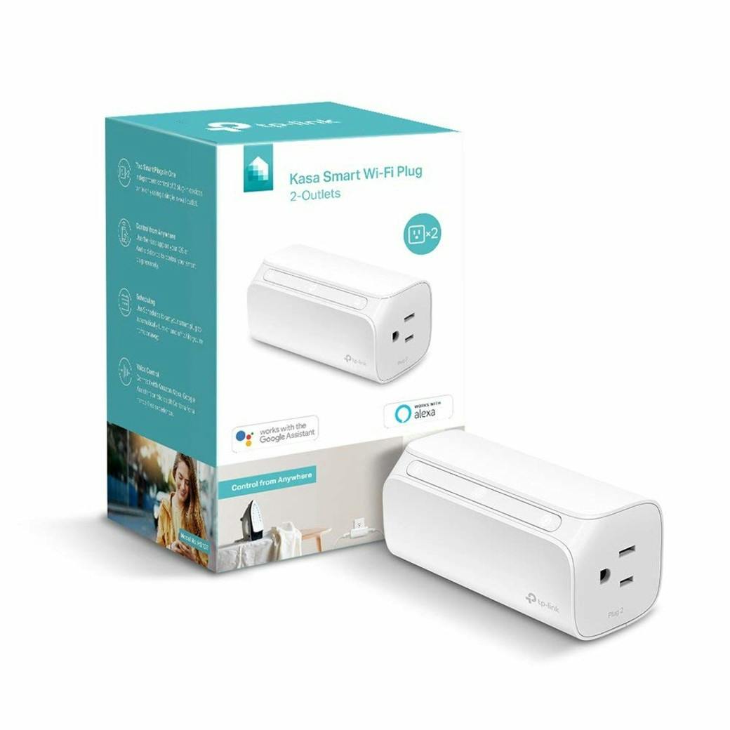 Kasa Smart Wi-Fi Plug, 2-Outlets-gallery-image