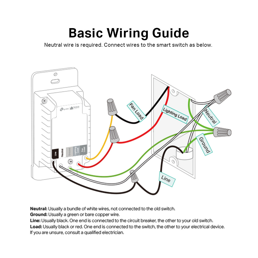 smart fan dimmer switch Kasa Smart