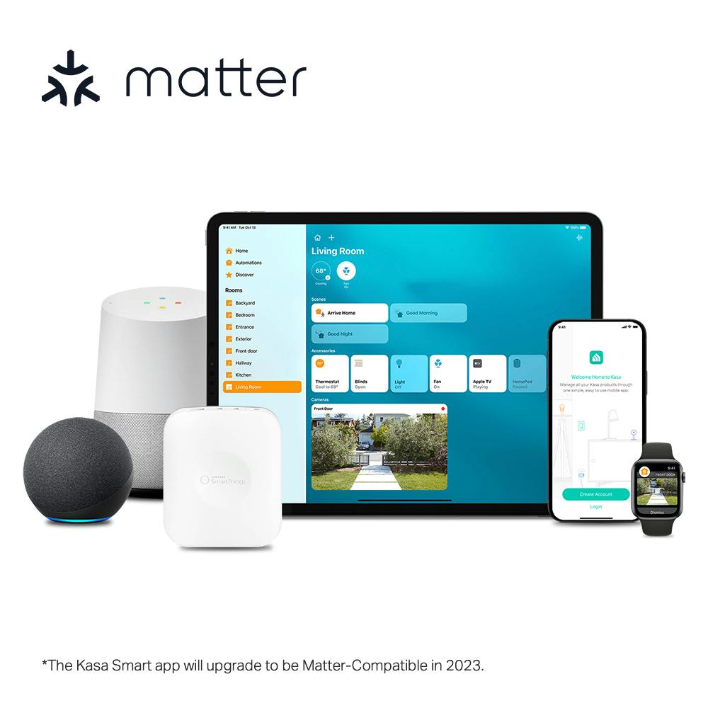 .ca] Kasa Matter Smart Plug w/ Energy Monitoring 2 pack