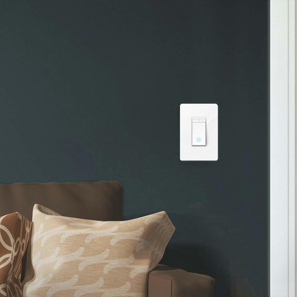 HS220 Interruptor de luz inteligente Wi-Fi Kasa, atenuador