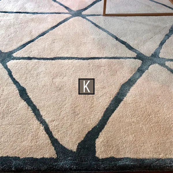 Proyecto de Interiorismo en Villaviciosa de Odón - Detalle alfombra