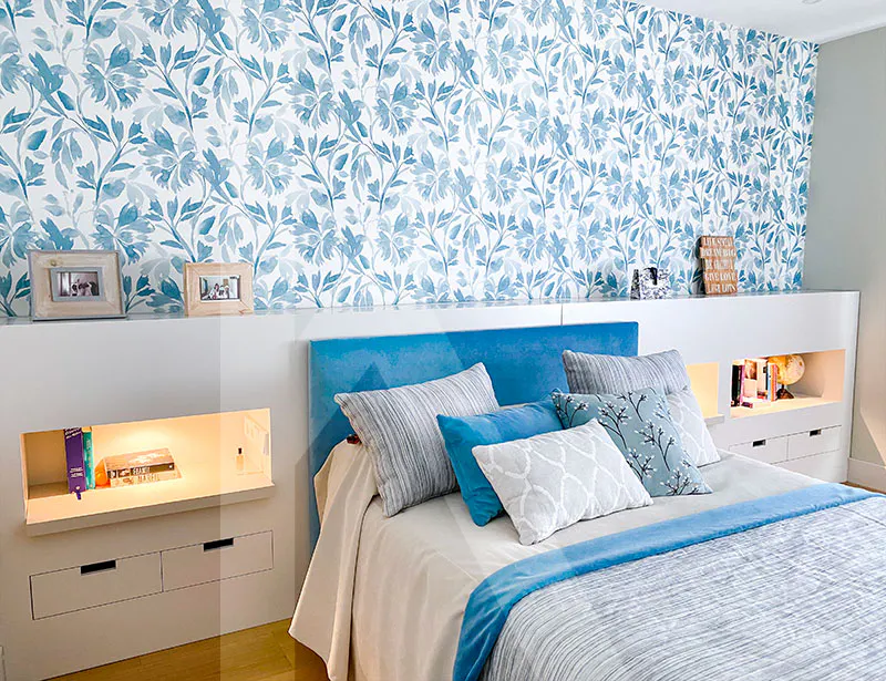 Dormitorio del Proyecto de Interiorismo en Las Tablas