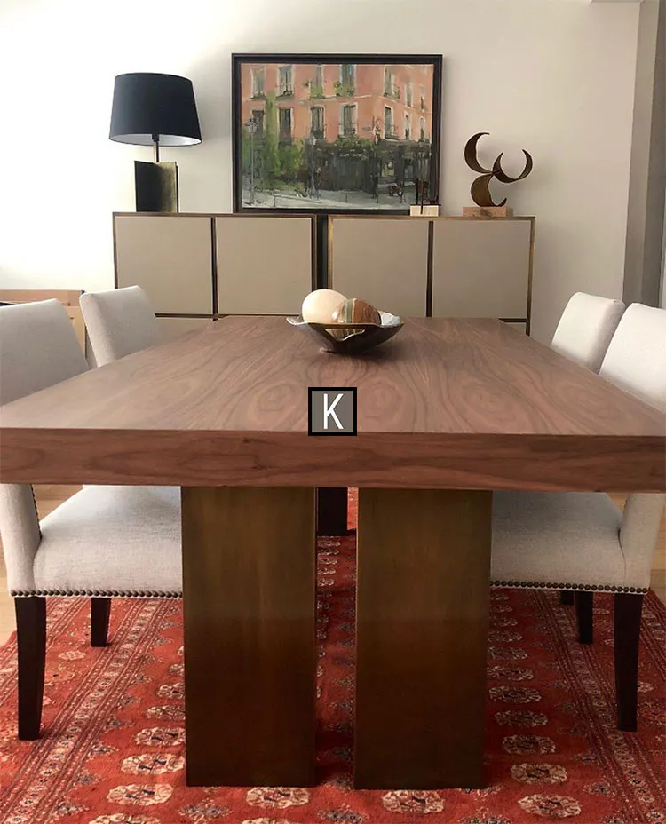 Proyecto de Mueble a Medida - Mesa de Comedor en Nogal