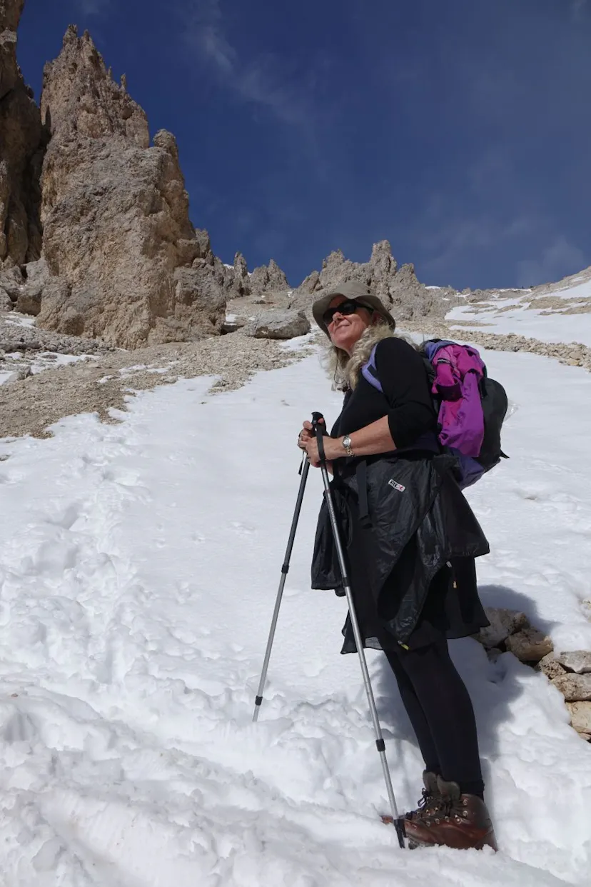 Kate in the Dolomites 2017