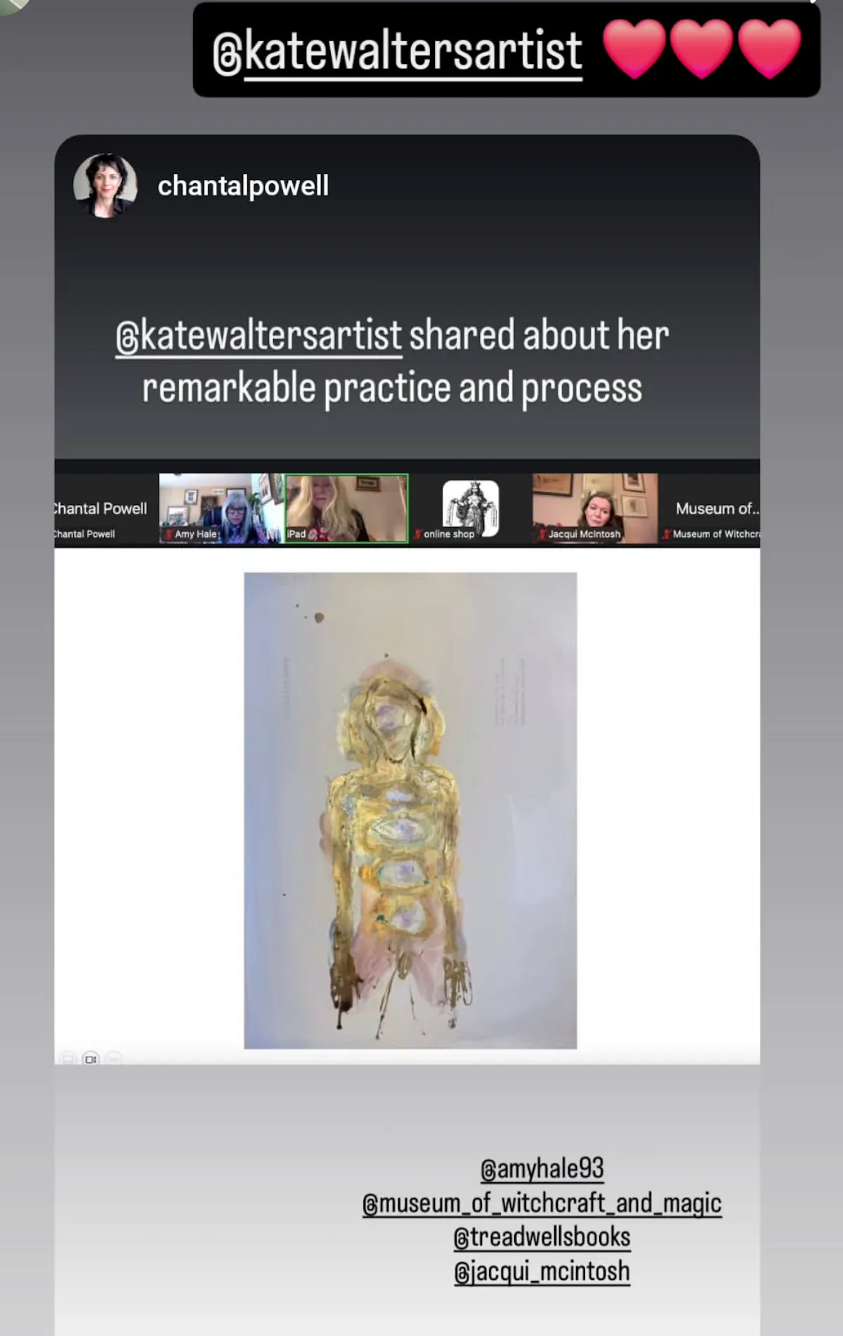 Screenshot Instagram