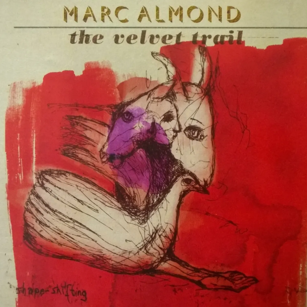 Marc Almond album work Kate Walters original drawing for Velvet Trail 2015 for email