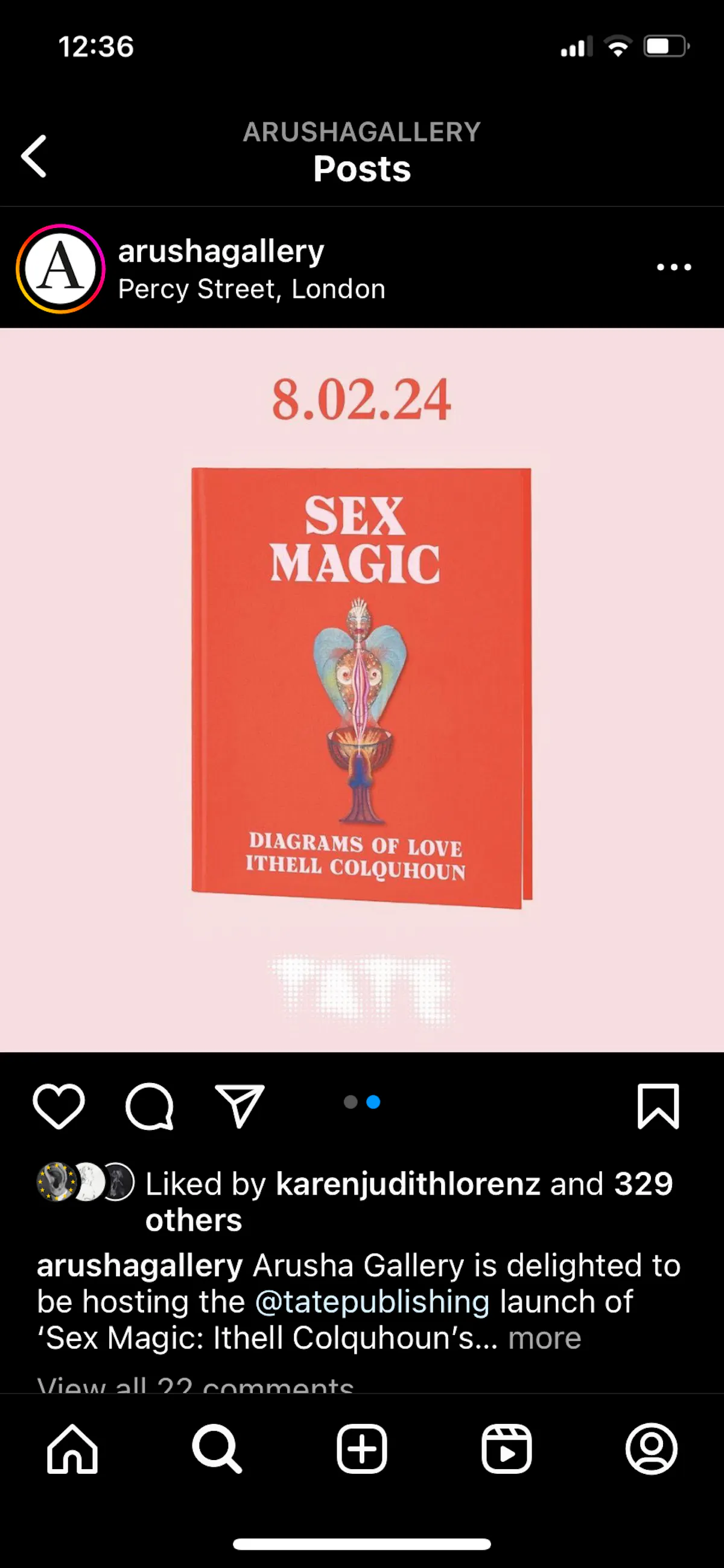 Sex Magic book published by Dr Amy Hale published by Tate publishing 2024