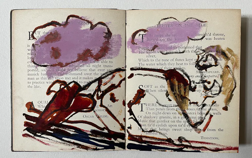 Ploughing with my heart. Book drawing 2024.
