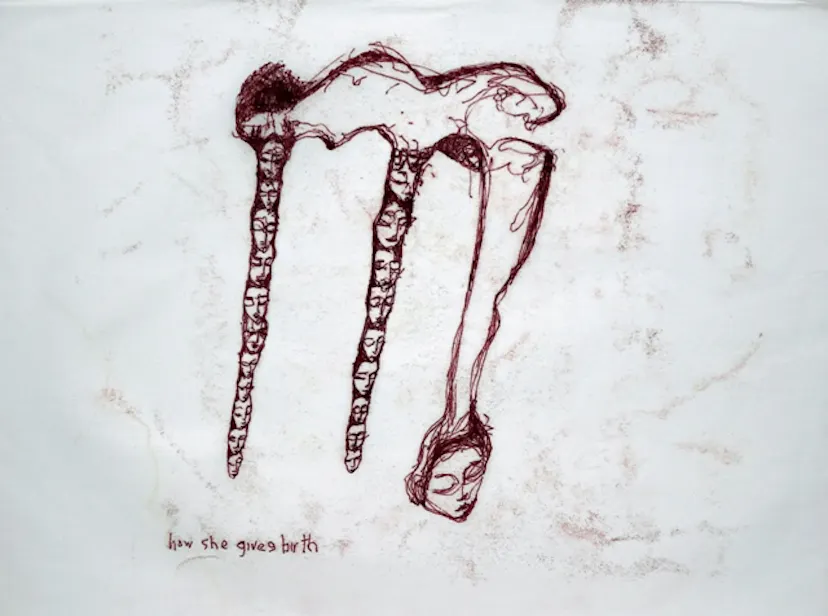 how she gives birth Monotype Iona 2015