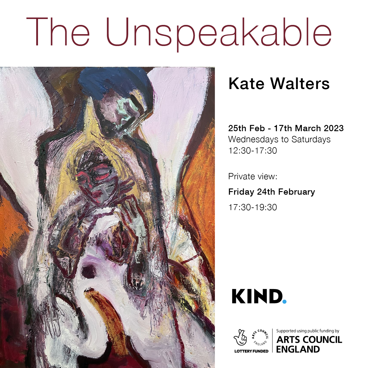 Kate Walters social poster