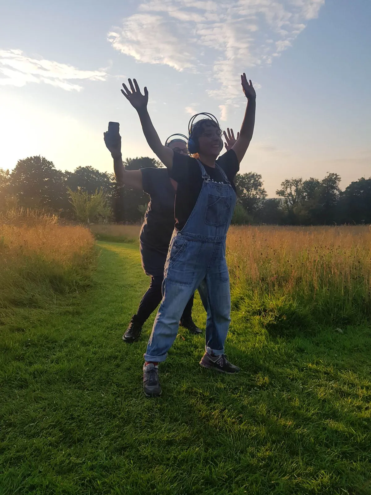 sunset dance glow