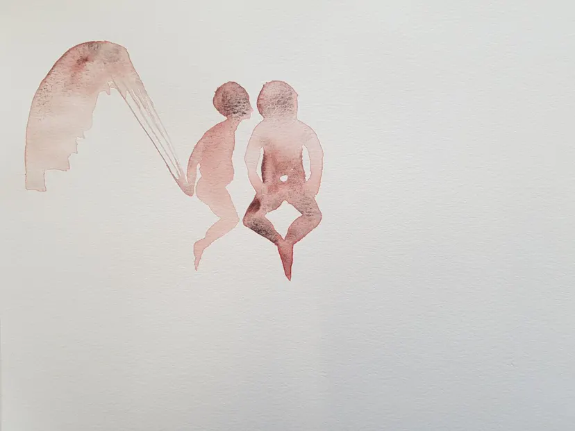 Baby with parachute Angel KW 2017 small file
