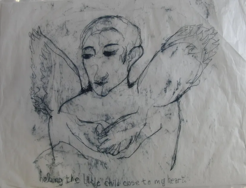 Holding, first session with Marc Almond 2014 Monotype Kate Walters