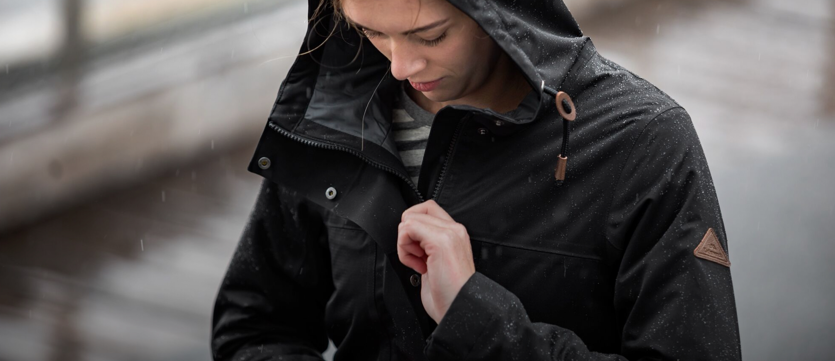 Down jacket zip clearance repair