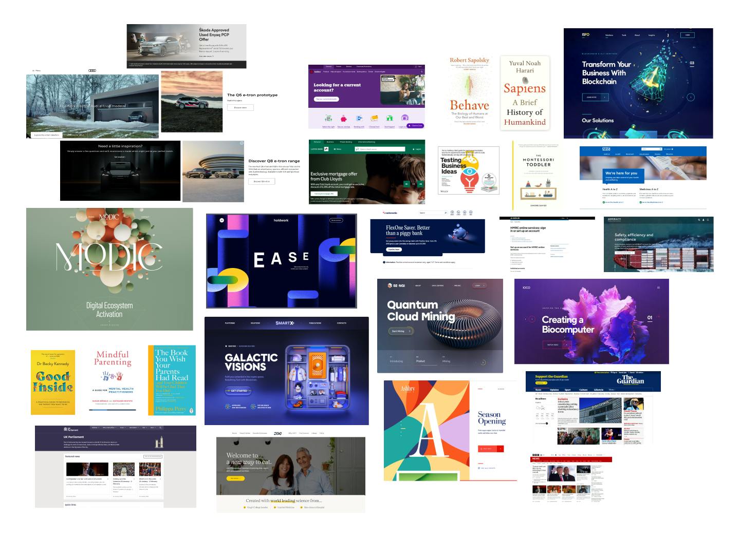 Image of trustworthy mood board references