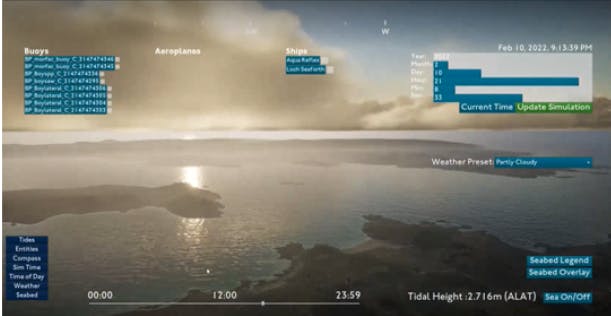 Image of the digital twin before UX/UI intervention
