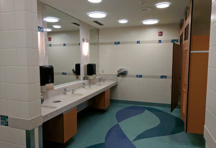 YVR ITB Gate 71 Washroom Renovation Photo 0
