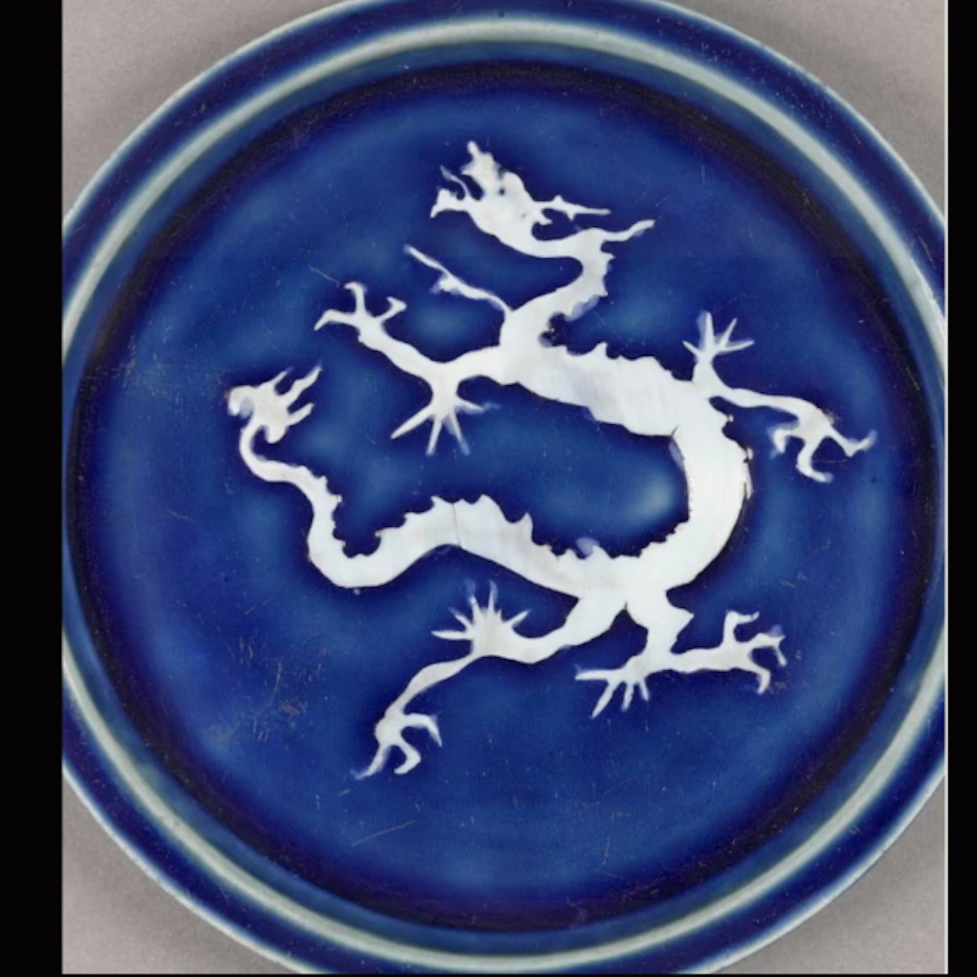霁蓝釉瓷 Sacrificial Blue Glaze