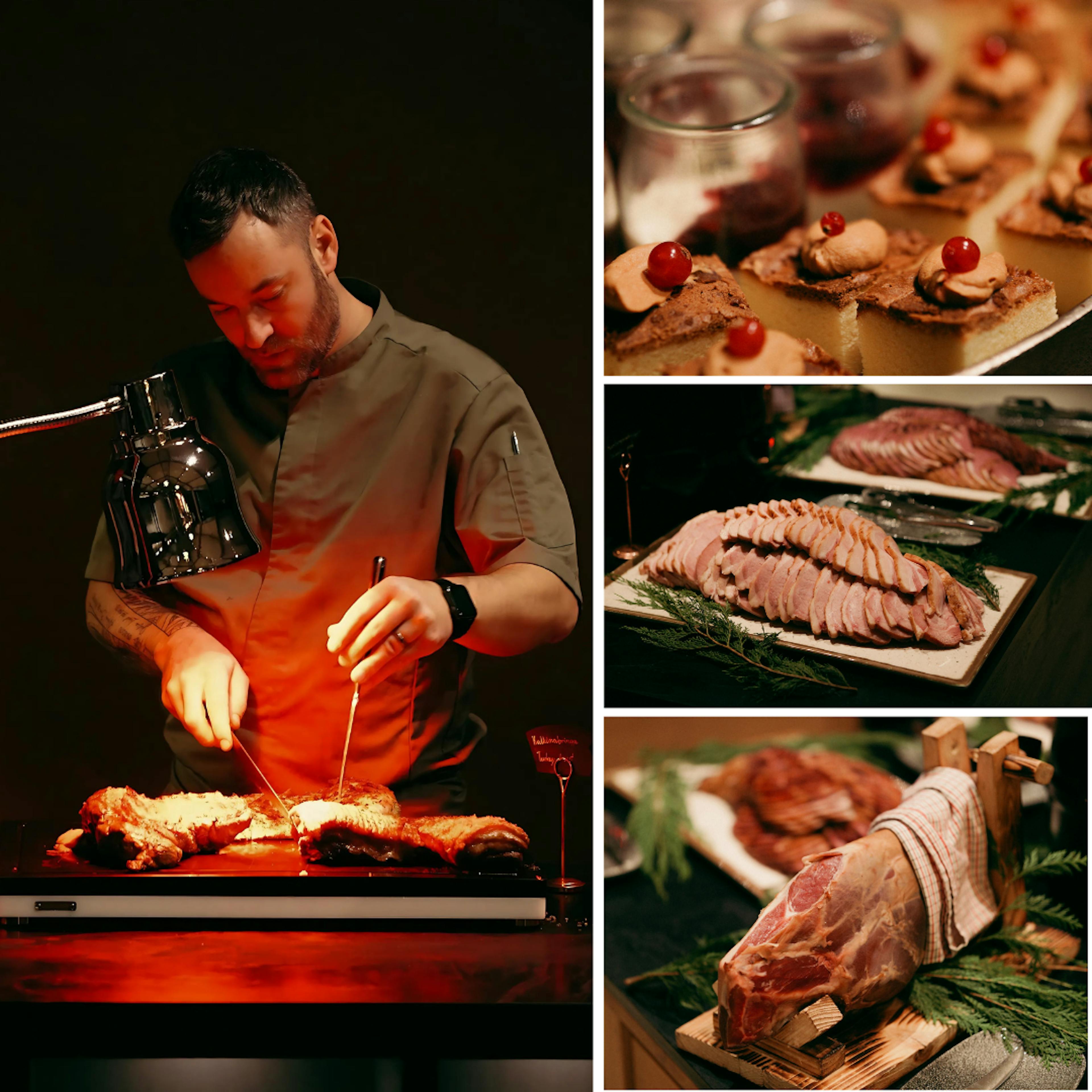 Christmas buffet at Katla