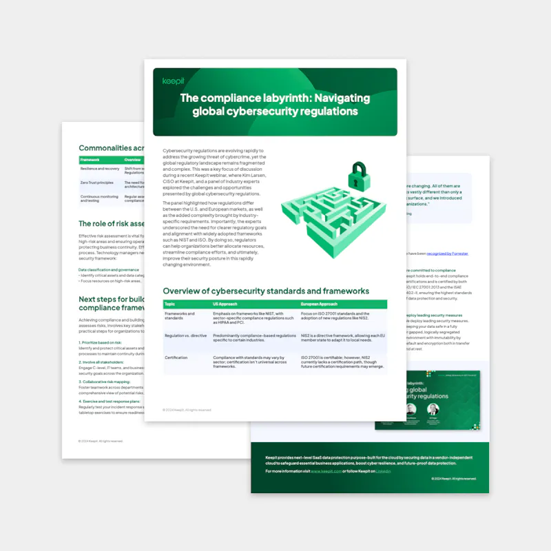 Key Takeaways for IT Professionals