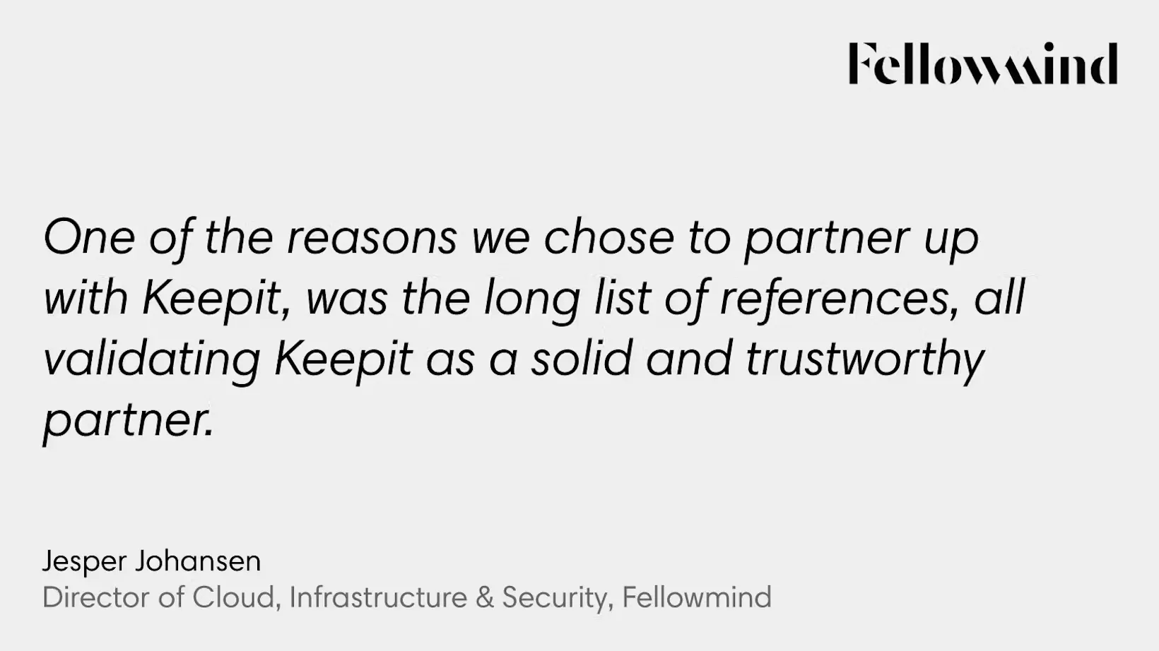 Fellowmind partner stories