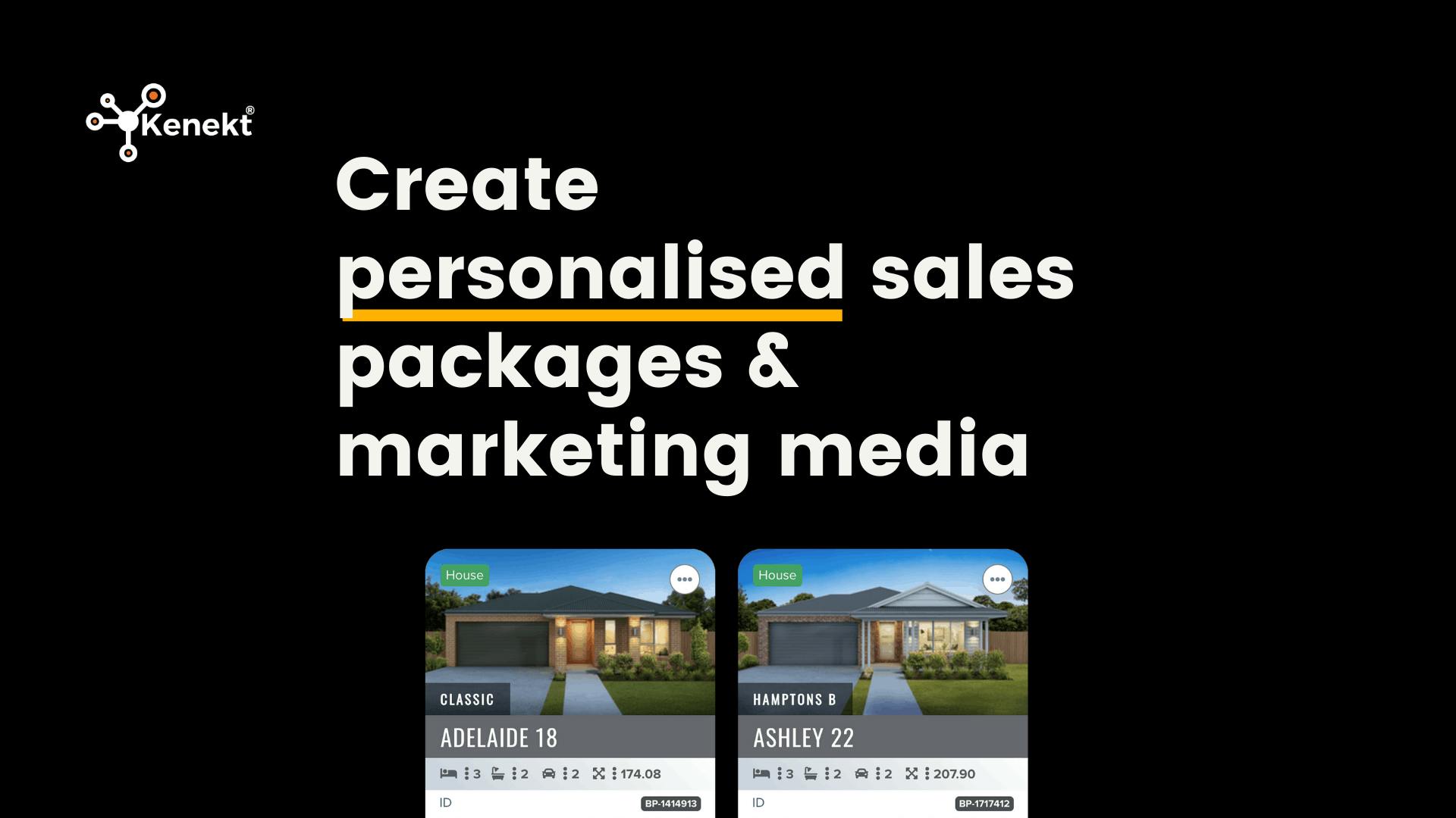new land and house packages sydney with kenekt portals