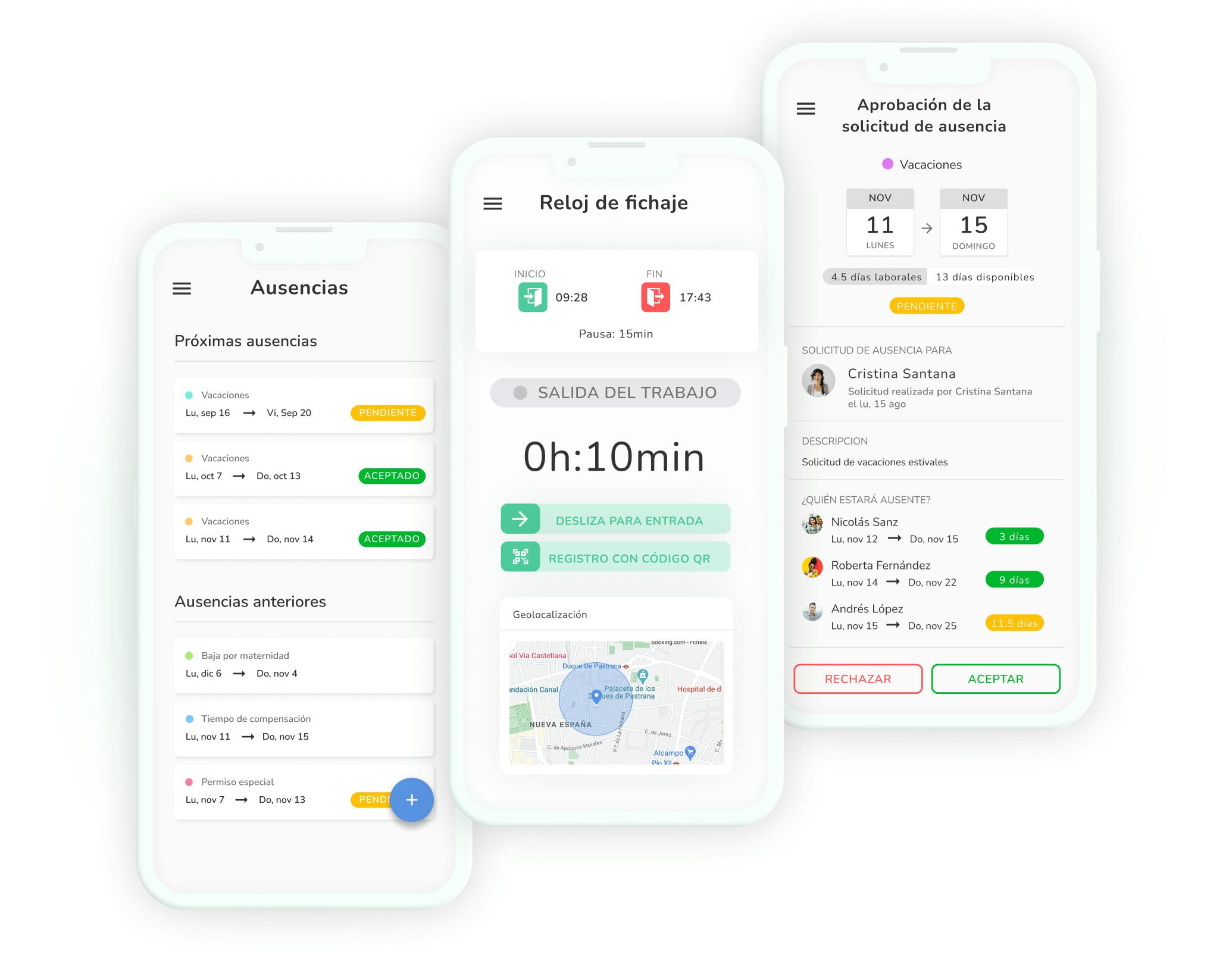 Fichaje de horas para el sector de transporte y logística