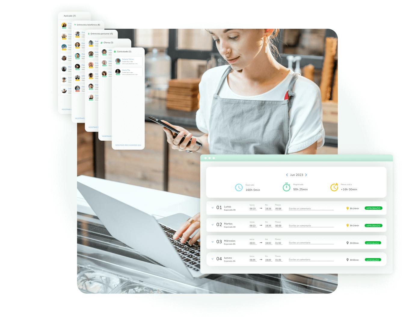software de control de entradas y salidas kenjo