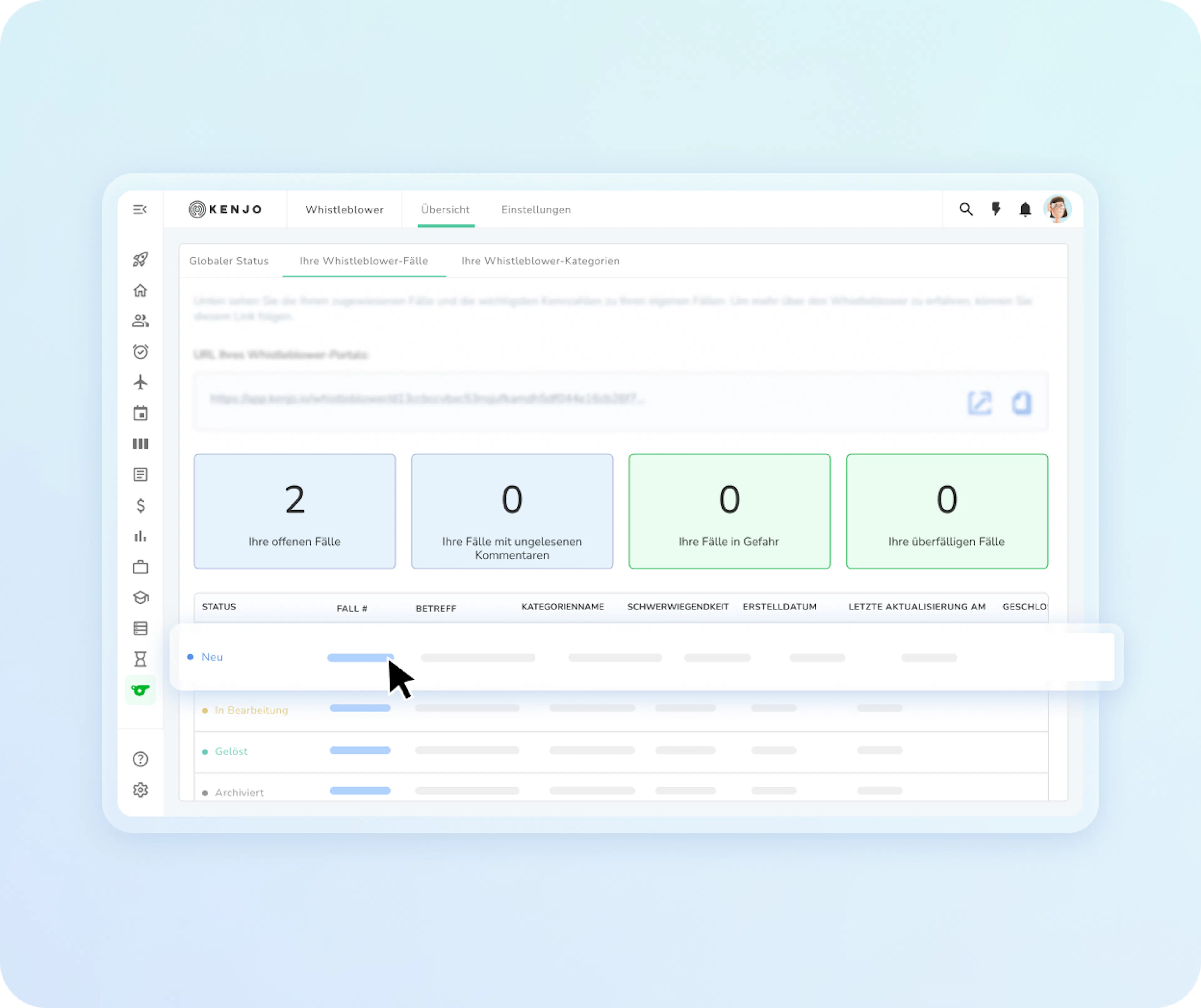 Hinweisgeber Software Kenjo