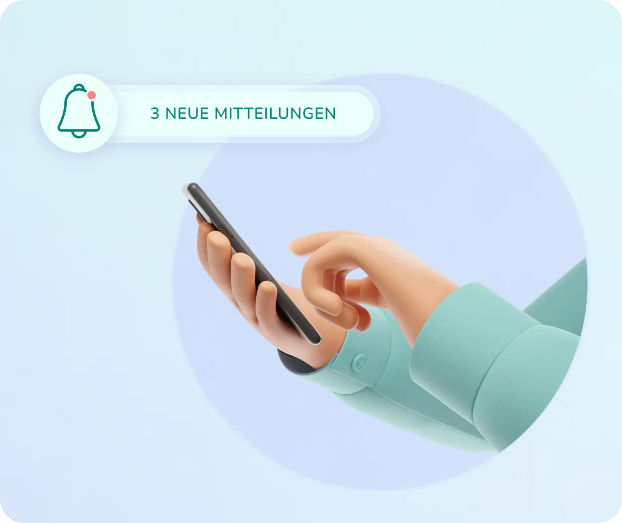 Push-Benachrichtigungen Kenjo Funktion