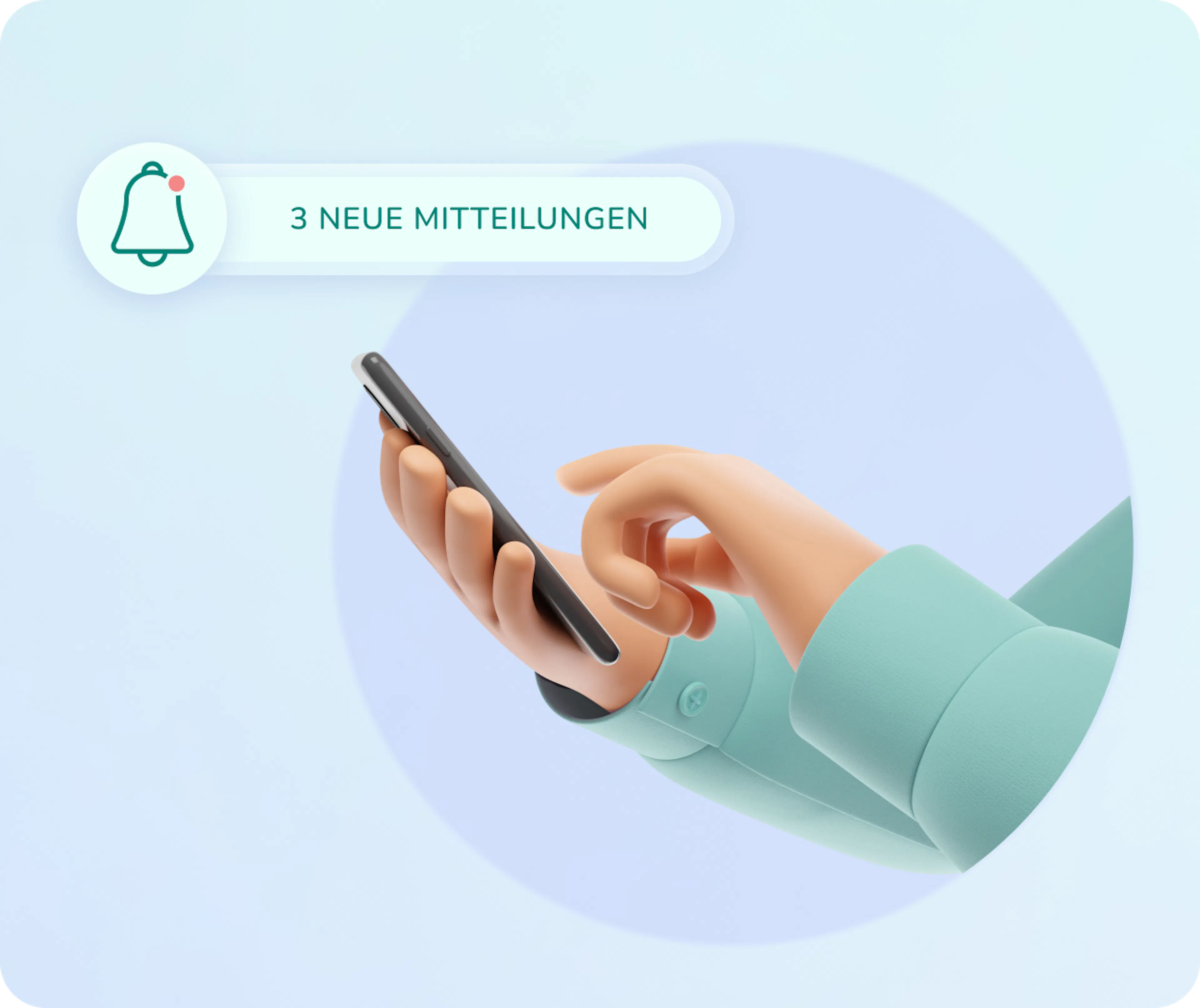 Push-Benachrichtigungen Kenjo Funktion