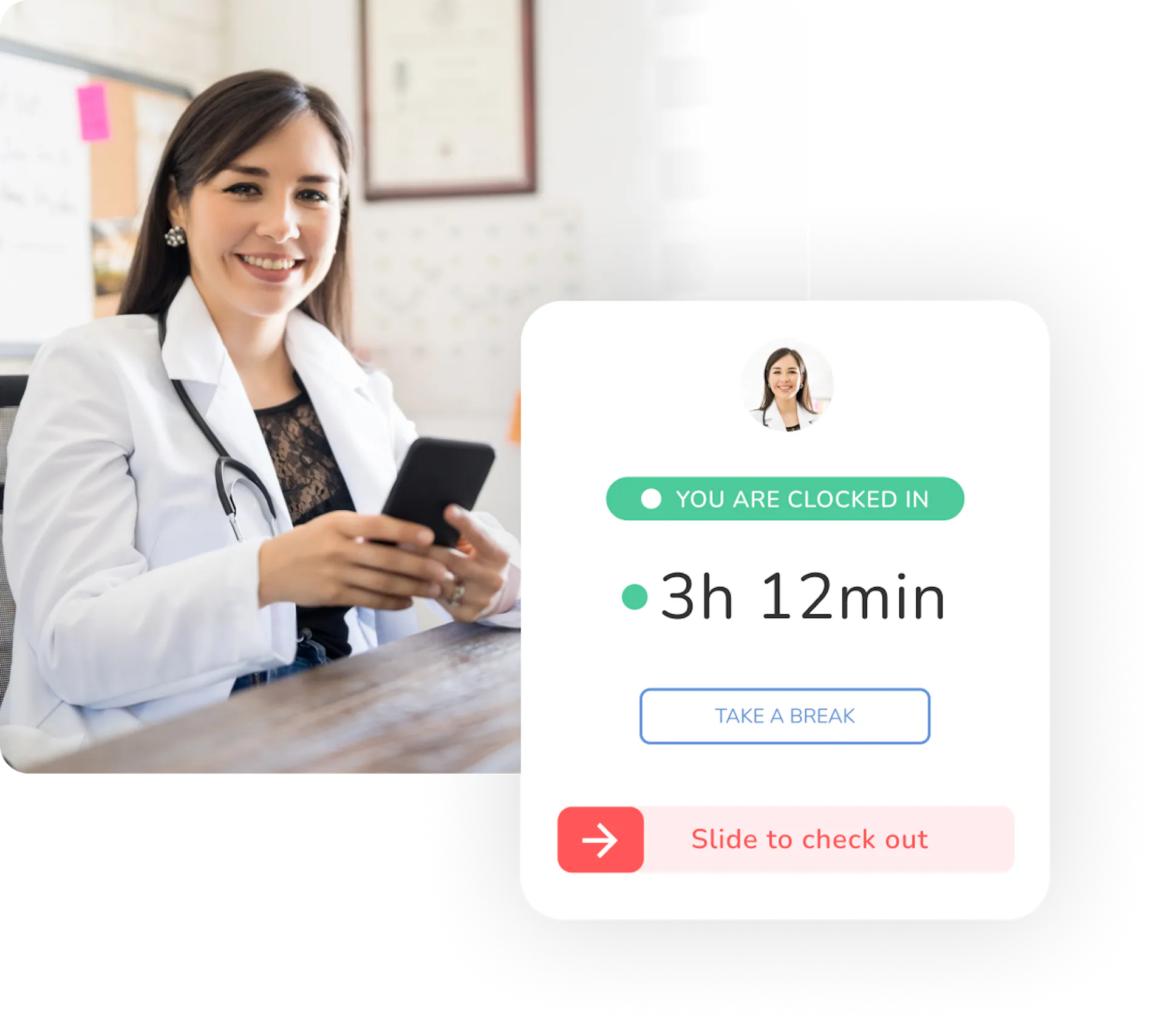Mobile employee app kenjo