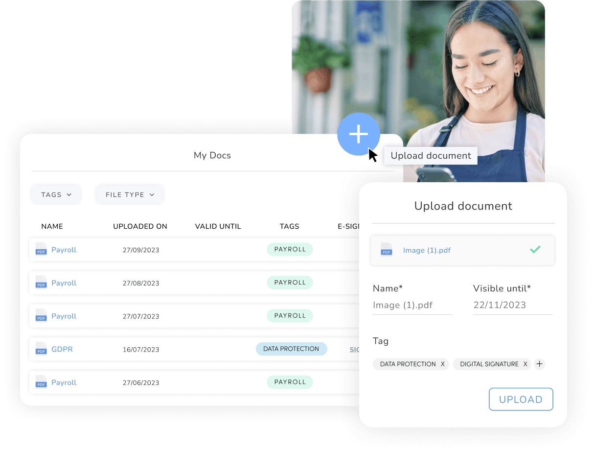 Kenjo Smart Docs Feature